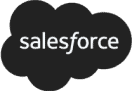 Salesforce logo - CRM software trade show booth client