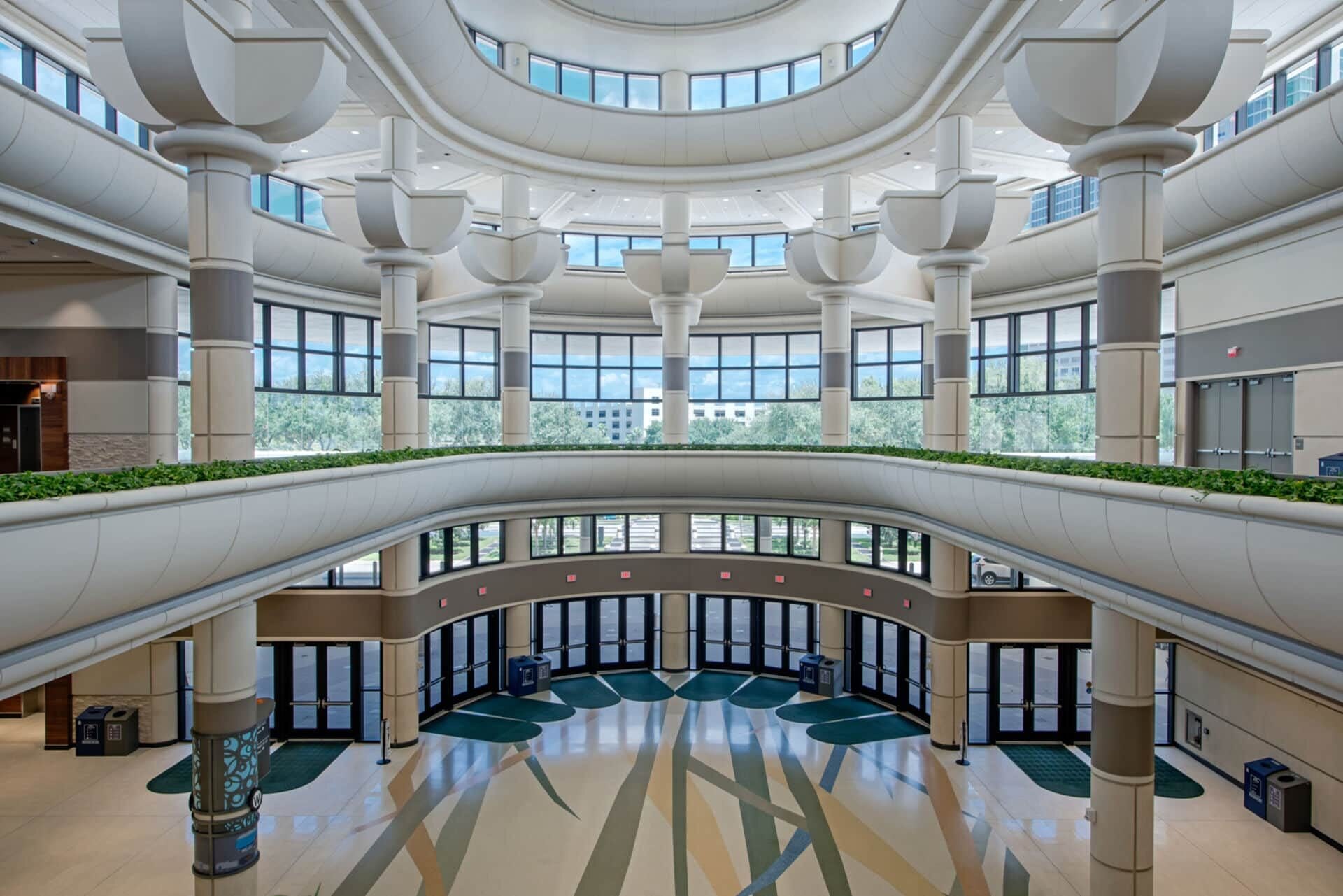 Striking orange county for trade show exhibitions