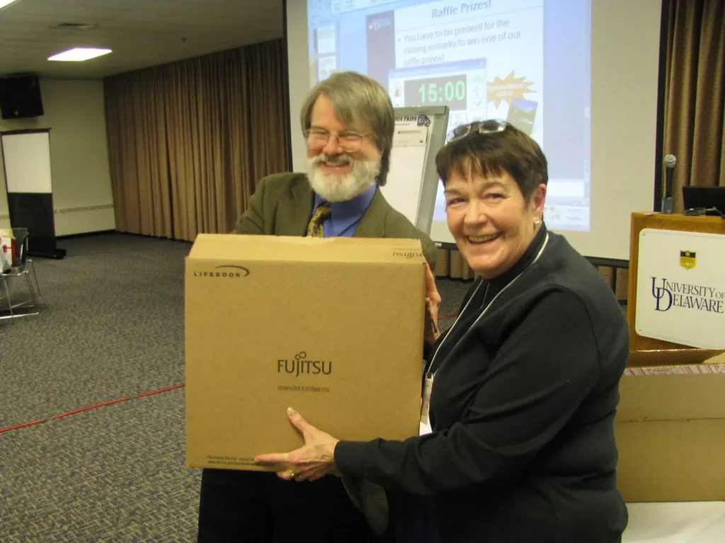 Striking prizeaward for trade show exhibitions