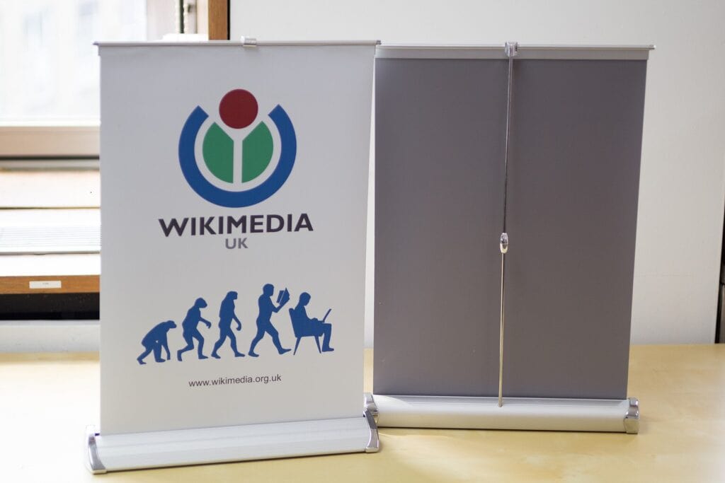 Interactive custom trade show banner display and promotional signage
