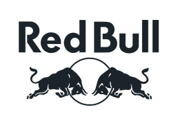 Red Bull logo - energy drink brand trade show booth client