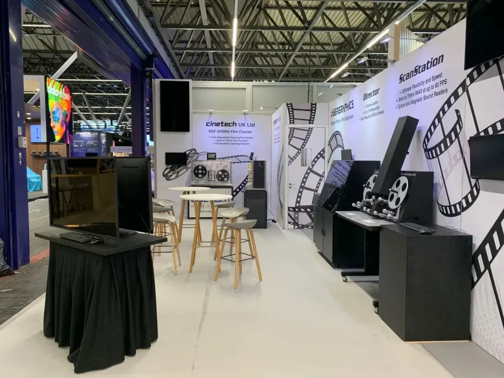 Galileo's exhibition stand at IBC2024 courtesy of Booth Exhibits™.