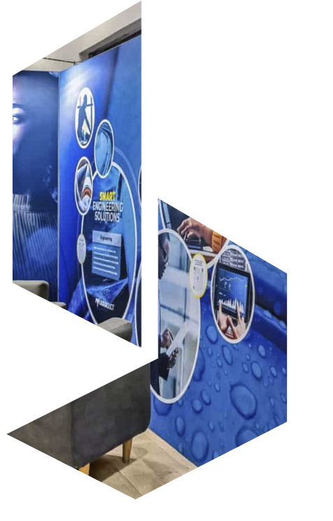 Design group 168 components for modular professional trade show displays