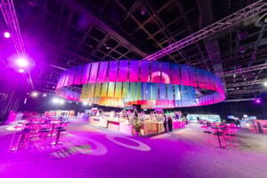 Discovery exhibition stand build by Booth Exhibits
