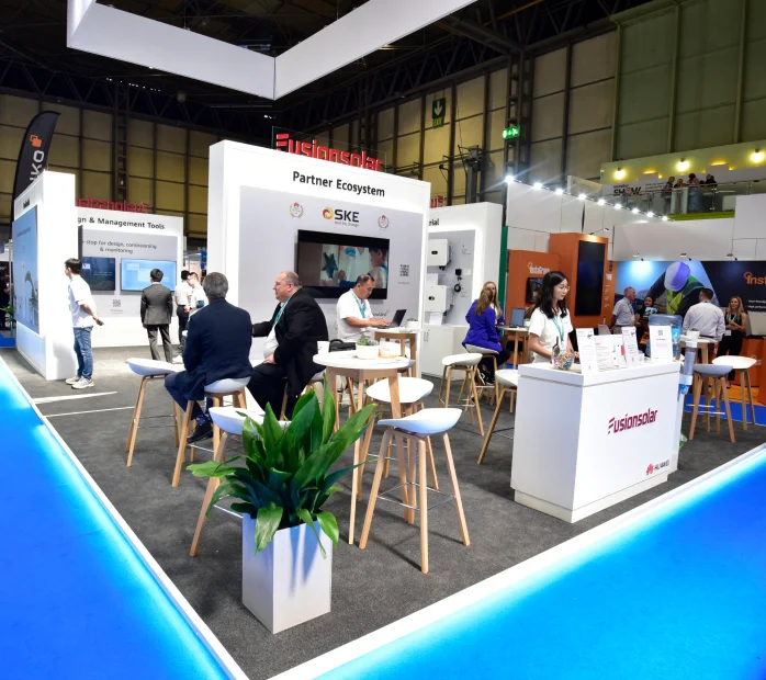 Exhibition stand in the United Kingdom