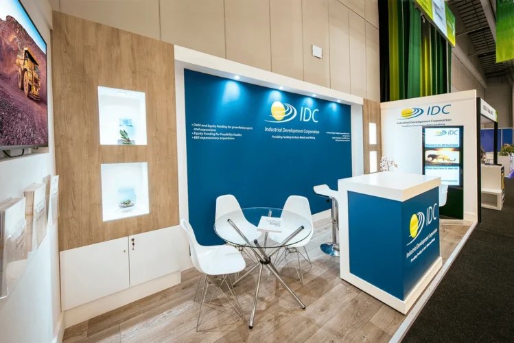 IDC exhibition stand by Booth Exhibits